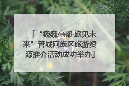 “巍巍亳都·旅见未来”管城回族区旅游资源推介活动成功举办