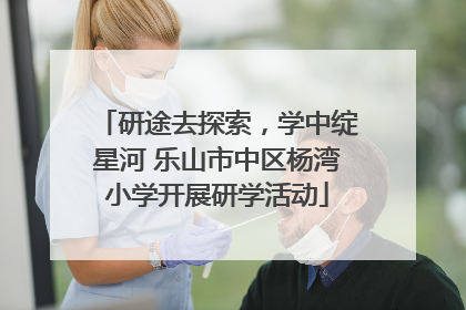 研途去探索，学中绽星河 乐山市中区杨湾小学开展研学活动