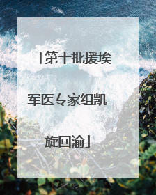 第十批援埃军医专家组凯旋回渝