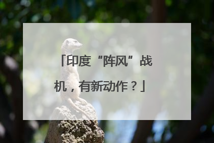 印度“阵风”战机，有新动作？