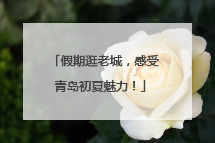 假期逛老城，感受青岛初夏魅力！