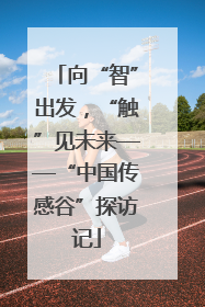 向“智”出发，“触”见未来——“中国传感谷”探访记