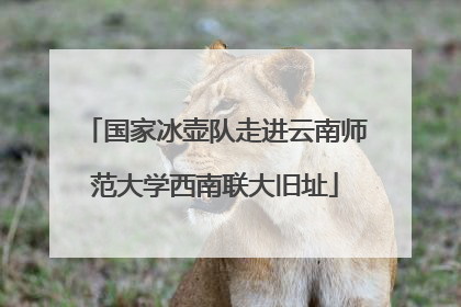 国家冰壶队走进云南师范大学西南联大旧址