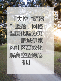 失控“暗器”坠落，网格温度化险为夷——肥城伊家沟社区高效化解高空坠物危机
