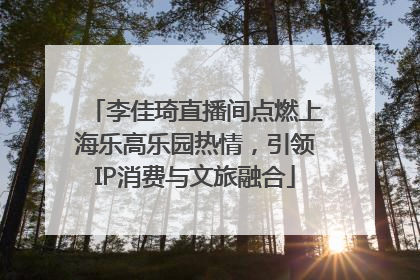 李佳琦直播间点燃上海乐高乐园热情，引领IP消费与文旅融合