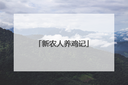 新农人养鸡记