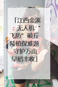 江西金溪：无人机“飞防”破丘陵植保难题 守护万亩早稻丰收