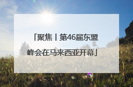 聚焦丨第46届东盟峰会在马来西亚开幕