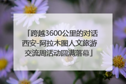 跨越3600公里的对话 西安-阿拉木图人文旅游交流周活动圆满落幕
