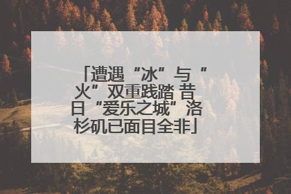 遭遇“冰”与“火”双重践踏 昔日“爱乐之城”洛杉矶已面目全非