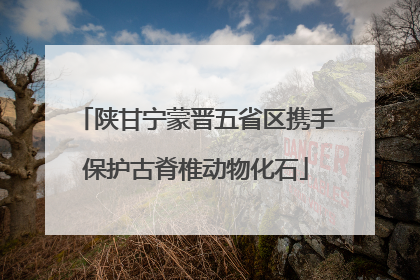 陕甘宁蒙晋五省区携手保护古脊椎动物化石