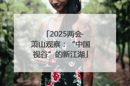 2025两会·萧山观察：“中国视谷”的新江湖