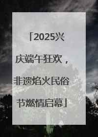 2025兴庆端午狂欢，非遗焰火民俗节燃情启幕